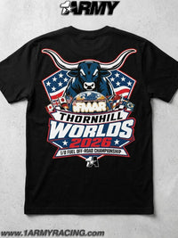 Load image into Gallery viewer, Limited Edition 2026 Thornhill IFMAR worlds T shirt.
