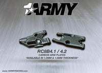 Load image into Gallery viewer, RC8B4.2 Carbon Arm Plate
