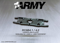 Load image into Gallery viewer, RC8B4.2 Carbon Arm Plate
