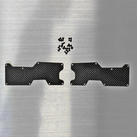 (2) 1ARMY D8T EVO3 REAR CARBON ARM INSERTS AND HARDWARE