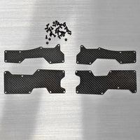 Load image into Gallery viewer, SET OF (4) 1ARMY D8T EVO3 CARBON ARM INSERTS AND HARDWARE
