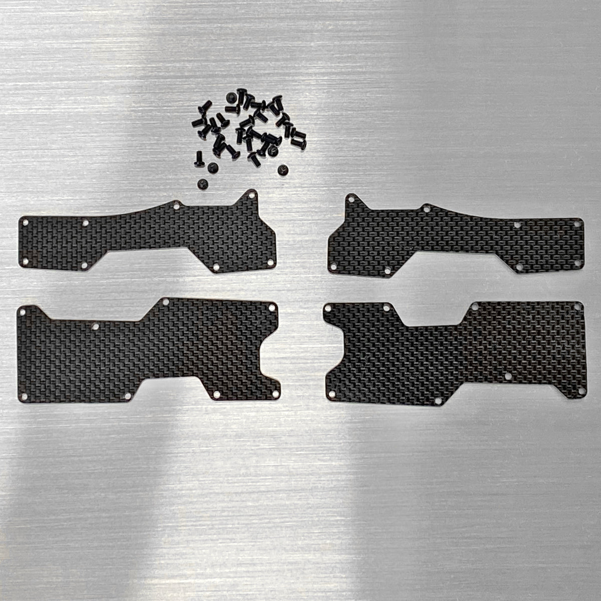 SET OF (4) 1ARMY D8T EVO3 CARBON ARM INSERTS AND HARDWARE