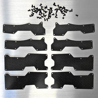 Load image into Gallery viewer, SET OF (8) 1ARMY D8T EVO3 CARBON ARM INSERTS AND HARDWARE
