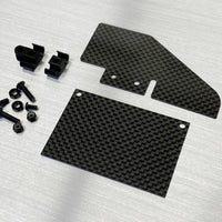 Load image into Gallery viewer, 1ARMY CARBON TANK GUARD/SPLASH GUARD/FUEL CLIPS COMBO
