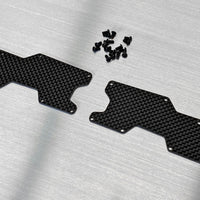 Load image into Gallery viewer, (2) 1ARMY D8T EVO3 REAR CARBON ARM INSERTS AND HARDWARE
