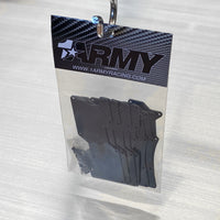 Load image into Gallery viewer, SET OF (8) 1ARMY D8T EVO3 CARBON ARM INSERTS AND HARDWARE
